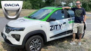 ZITY e DACIA SPRING. Una giornata con Dacia Spring presa a noleggio dalla new entry Zity !!!