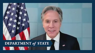 Secretary Blinken participates virtually in the COVID-19 Global Action Plan Ministerial