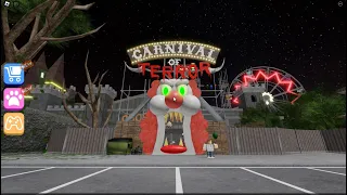 ESCAPE THE CARNIVAL OF TERROR OBBY!, FULL PLAYGAME, SCARY #roblox