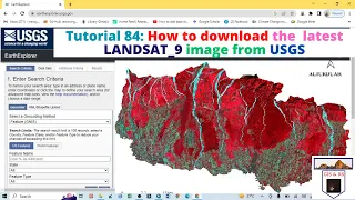 How to download the  latest LANDSAT 9 image from USGS