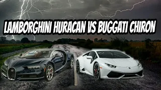 Lamborghini Huracan VS Bugatti Chiron - Which is More Better
