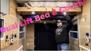 DIY Dual Lift Bed and couch