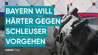 Nach Horror-Unfall eines Schleuser-Autos: Bayern verstärkt Polizeikontrollen