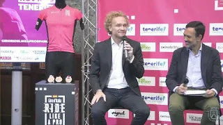 Presentación del Giro DItalia Ride Like a Pro Spain en Tenerife