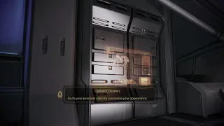 Mass Effect 2 Legendary Edition - Normandy SR2: Private Terminal, Elevator, Captain's Quarters PS5