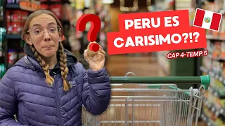 Argentinos se SORPRENDEN con los PRECIOS en Peru 🤑🇵🇪 Supermercado en Lima 💸