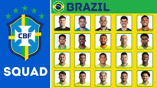 BRAZIL Squad International For Friendlies March 2024 | Brazil Squad | FootWorld