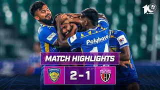 Match Highlights | Chennaiyin FC 2-1 NorthEast United FC | MW 21 | ISL 2023-24