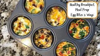 Egg Muffins 3 Ways | Easy Meal Prep Recipe