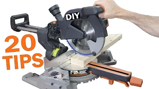 20 Miter Saw Tips for Beginners