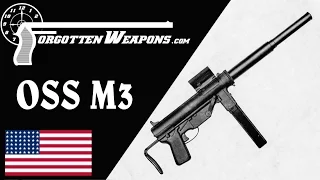 Suppressed OSS M3 Grease Gun and Bushmaster Booby Trap Trigger