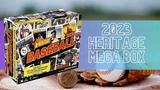 2023 Topps Heritage Mega Box Break