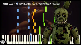 KryFuZe - Afton Family (APAngryPiggy Remix) | Piano + Cello + Drums Cover