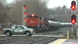 CN Train 368 Setting Off February 28, 2024