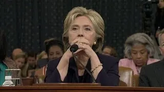 Clinton testifies before Benghazi Committee