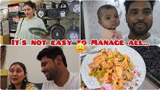 How do I Manage My JOB,FAMILY,BABY.....|| It's not easy to Manage 😩