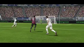 I scored Cristiano Ronaldo's long shot goal (Fc Mobile)