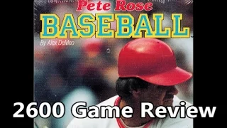 Pete Rose Baseball Atari 2600 Review - The No Swear Gamer Ep 190