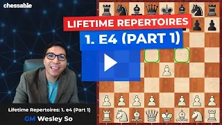 The Nimzowitsch Defence in Chess, explained by GM Wesley So