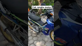 Ketebalan rangka rangka motor