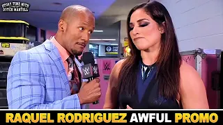 Dutch Mantell Reviews Raquel Rodriguez' AWFUL Promo on WWE RAW