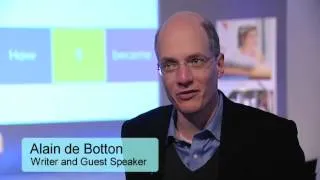 Fulfilment at work - Live event with Alain de Botton