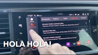 Hola Hola 👋🏼: Manejo por voz Infotainment SEAT