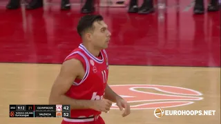 Olympiacos Piraeus Valencia Basket 85-96: Kostas Sloukas (18 points, 7 assists)