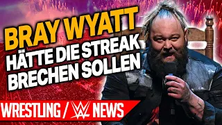 Bray Wyatt hätte die Streak brechen sollen | Wrestling/WWE NEWS 37/2024