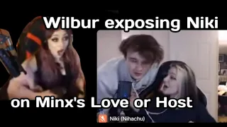 Wilbur hijacks Minx's Love or Host with Niki (stream highlights)