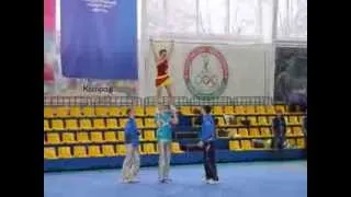 ЭДЕЛЬВЕЙС 2 Partner Stunt. Mitso cheerleading open cup 2013