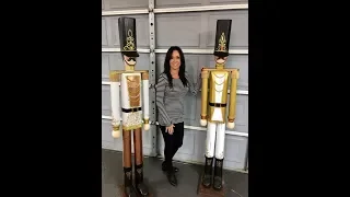 How I made these life size Toy Soldiers/Nutcrackers