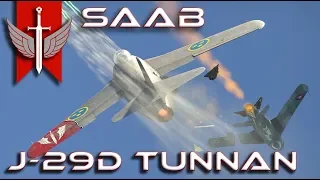 Is The SAAB J-29D Tunnan Worth Your Money? War Thunder 1.93 Gameplay