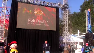 Twisted Timbers Grand Opening Presentation Kings Dominion March 2018