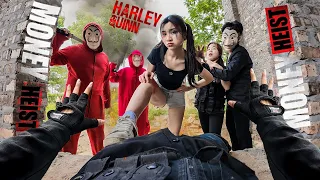 Parkour MONEY HEIST Endless War | ESCAPE from POLICE chase IN REAL LIFE (BELLA CIAO REMIX)| Epic POV