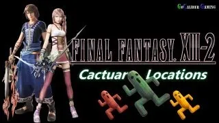 Final Fantasy XIII-2 Walkthrough - The Archylte Steppe - Cactuar and Gigantuar Locations, Chocobo Unlocked