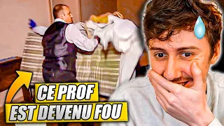 CE PROF À PÉTÉ UN PLOMB ??! (il a tout détruit)