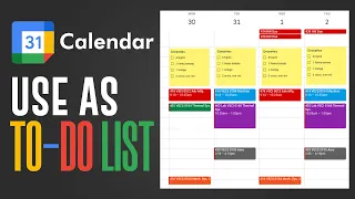 How To Use Google Calendar As A To-Do List | Tutorial For Beginners (2024)