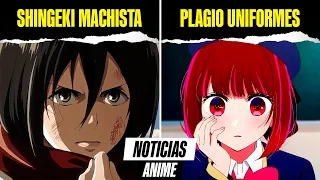 Tachan a Shingeki no kyojin de MACHISTA, acusan de plagio a Oshi no ko y mas - NOTICIAS ANIME