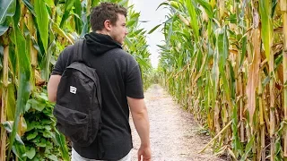 I Spent the Night in a Maze and My Girlfriend Hid the Supplies (YOU HAVE TO WATCH IT ALL)