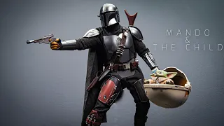 Hot Toys The Mandalorian and The Child Deluxe 1/6 Scale Movie Masterpiece 4K Figure Unboxing Review