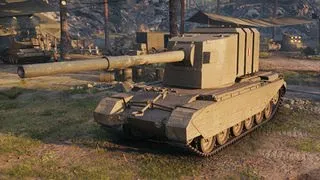 World of Tanks Console || FV4005 Very sweaty down to the wire battle on Arctic Region map