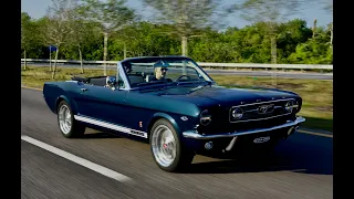 Revology Car Review | 1966 Mustang GT Convertible in Nightmist Blue Metallic