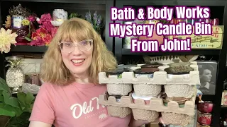 Bath & Body Works Mystery Candle Bin From John!
