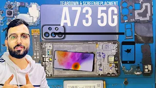 Samsung Galaxy A73 5G Disassembly Teardown Repair Video Review | Samsung Galaxy A73 Screen Repair