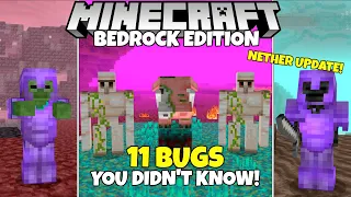 11 Nether Update Bugs You Didn't Know About! Minecraft Bedrock Edition