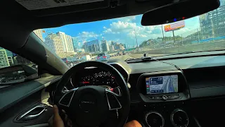 Downtown Atl POV Drive in my Camaro SS!