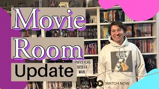 Movie Room Tour Update - Blu Rays, 4Ks, Criterion, Kino Lorber, Scream Factory, Figures