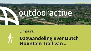 Dagwandeling over Dutch Mountain Trail van Kerkrade naar Lemiers via Horbach op 28 april 2024