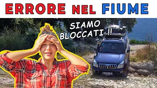 Lasciamo l' Italia e ci areniamo in un fiume | Giro del mondo Overland in 4x4